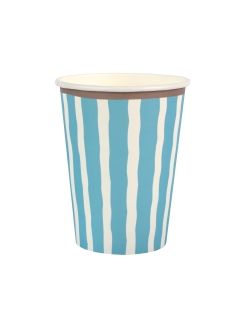 Vaso Dolce Vita Azul Cielo 7.8X9.7cm /27cl Carton