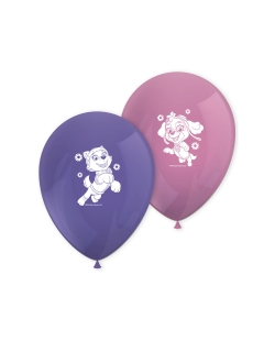 Globos Latex Patrulla Canina Rosa