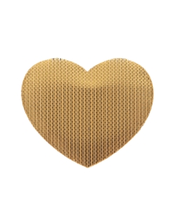 Confeti Mesa Corazon Oro 3X2.5cm Tela