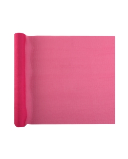 Camino Mesa Holi Fucsia 35cm Tela India 5M