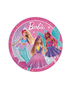 Platos 23cm Barbie Fsc