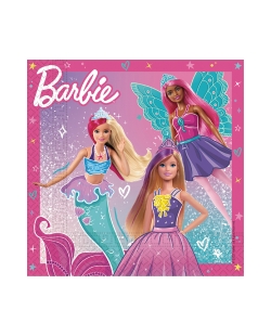 Servilletas 33x33cm Barbie Fsc