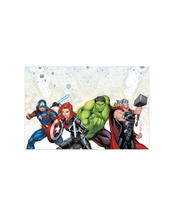 Mantel Papel 120X180cm Avengers Fsc