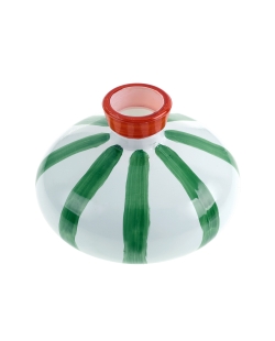 Jarron Pequeño Dolce Vita Verde Jade 9X6.5cm Vidrio