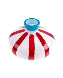 Jarron Pequeño Dolce Vita Rojo 9X6.5cm Vidrio
