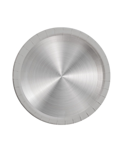 Platos 23cm Plata Fsc