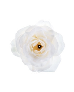 Rosa Blanco 10X7.5cm Poliester