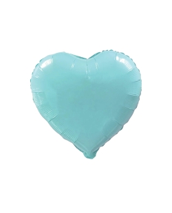 18/46cm Corazon Azul Pastel, Cinta Y Peso ***OFERTA DTO NO ACUMULABLE