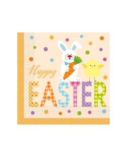 Servilletas 33X33 Happy Easter 3Ply Fsc 