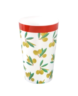 Vaso Reutilizable Dolce Vita Verde Jade 7.3X11.6cm /33cl Polipropileno
