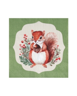 Servilleta Ardilla 33X33cm Papel 3 Capas ***OFERTA DTO NO ACUMULABLE