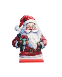 Adorno Papa Noel 19X4X20.5cm Madera ***OFERTA DTO NO ACUMULABLE
