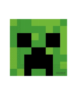 Servilletas 33cm X 33cm Minecraft Fsc
