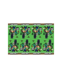 Mantel Plastico 120 X 180cm Minecraft