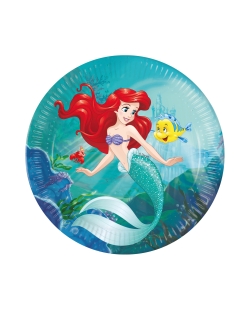 Platos 23cm La Sirenita Ariel Fsc