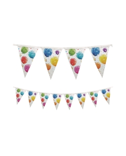 Banderin Reutilizable Globos