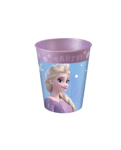 Vaso Plastico Reutilizable 250ml Frozen