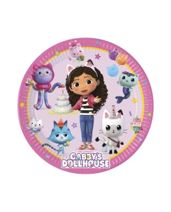Platos 23cm Casa Muñecas De Gabby Fsc
