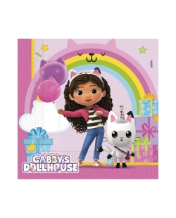 Servilletas 33cm X 33cm Casa Muñecas De Gabby Fsc