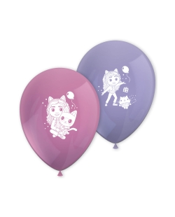 Globos Latex Casa Muñecas De Gabby