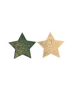 Confeti Brillante Verde Abeto 6.5X6.2cm Papel ***OFERTA DTO NO ACUMULABLE
