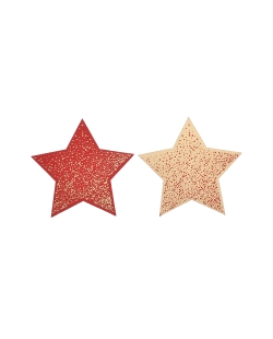 Confeti Brillante Rojo 6.5X6.2cm Papel ***OFERTA DTO NO ACUMULABLE