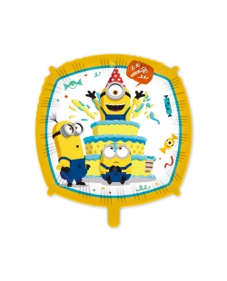 18/46cm Minions Cuadrado Con Cinta Y Peso ***OFERTA DTO NO ACUMULABLE 