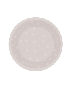 Plato Plastico Reutilizable 21cm Blanco