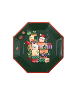 Plato Duendecillo 23X23cm Carton ***OFERTA DTO NO ACUMULABLE