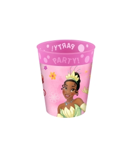 Vaso Plastico Reutilizable 250ml Princesas