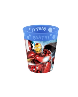 Vaso Plastico Reutilizable 250ml Avengers