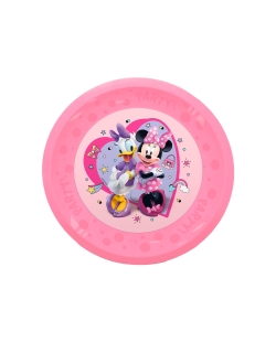 Plato Plastico Reutilizable 21cm Minnie