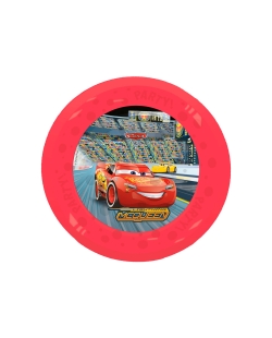 Plato Plastico Reutilizable 21cm Cars