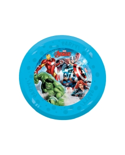 Plato Plastico Reutilizable 21cm Avengers