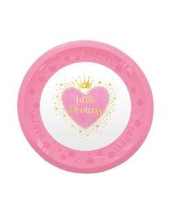 Plato Plastico Reutilizable 21cm My Littler Princess