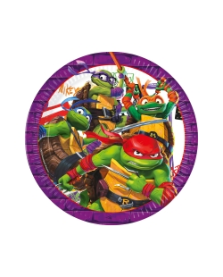 Platos 23cm Tortugas Ninja Mutantes Fsc