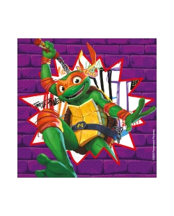 Servilletas 33X33cm Tortugas Ninja Fsc