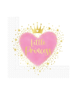 Servilletas 33X33cm My Litter Princess Fsc