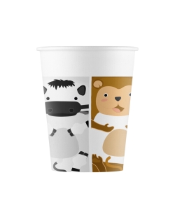 Vasos Papel 200ml Zoo Fsc