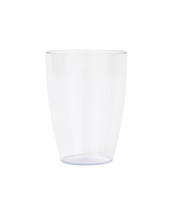 Vasos Reutilizables Semi-Transparentes 