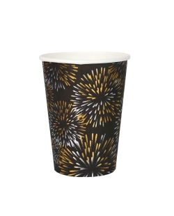 Vaso Nochevieja Oro/Plata 7.8X9.7cm/27cl Carton ***OFERTA DTO NO ACUMULABLE
