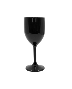 Copas Vino Reutilizables Negras 300ml ***OFERTA DTO NO ACUMULABLE