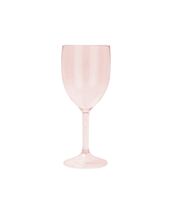 Copas Vino Reutilizables Rosa Semi-Transparente 300ml ***OFERTA DTO NO ACUMULABLE