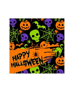 Servilletas 33 x 33cm Halloween Fsc