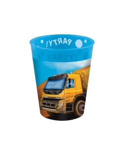 Vaso Plastico Reutilizable 250ml Construccion