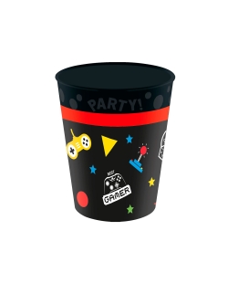 Vaso Plastico Reutilizable 250ml Game Party ***OFERTA DTO NO ACUMULABLE