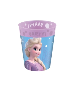 Vaso Plastico Reutilizable 250ml Frozen