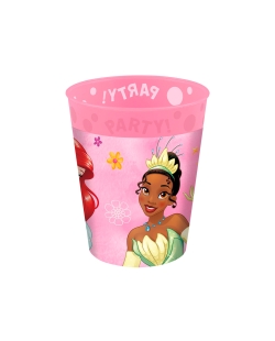Vaso Plastico Reutilizable 250ml Princesas