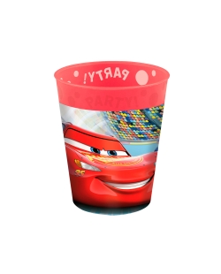 Vaso Plastico Reutilizable 250ml Cars