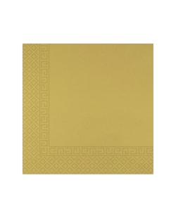 Servilletas 33 x 33cm Oro 3Ply Fsc